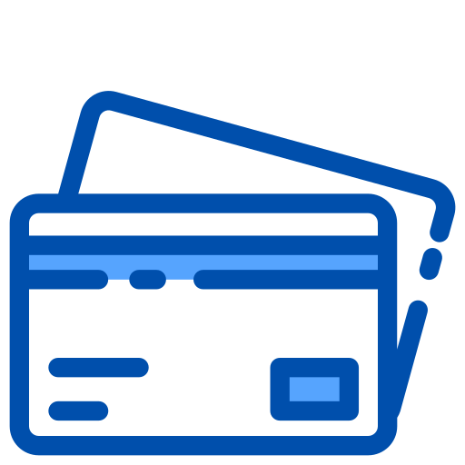 Card payment Generic Blue icon