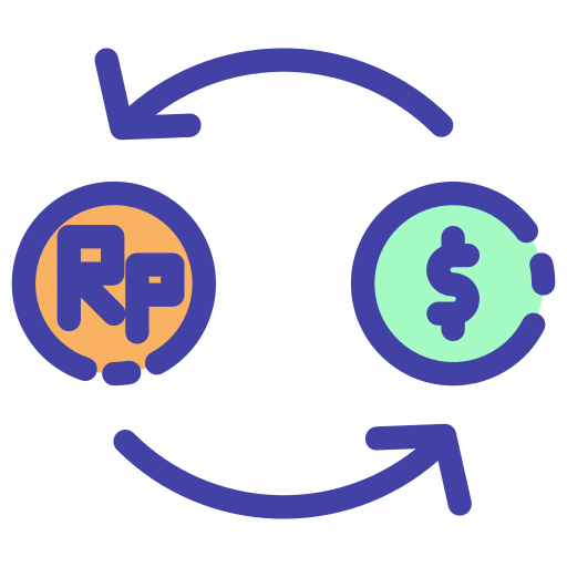 Money exchange Generic Outline Color icon