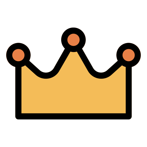 Корона Generic Outline Color иконка