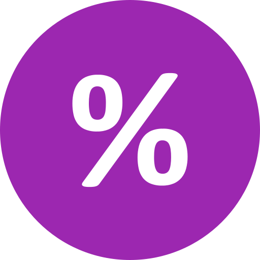 percentuale Generic Flat icona