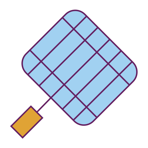 parrilla Generic Thin Outline Color icono