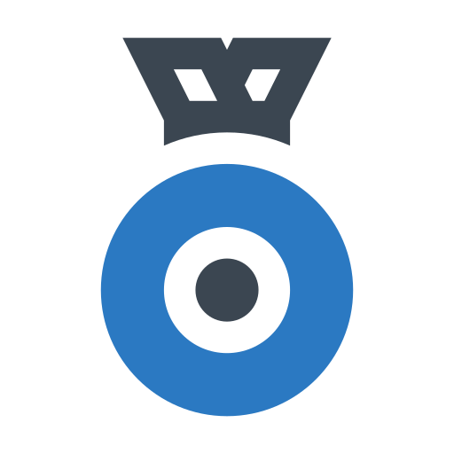 medal Generic Blue ikona