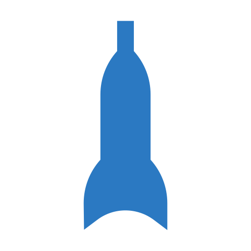 Missile Generic Blue icon