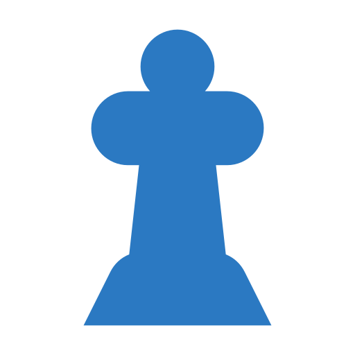 ポーン Generic Blue icon