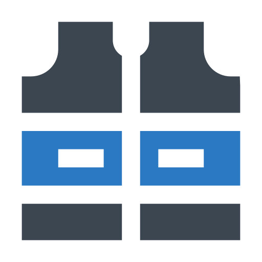 rettungsweste Generic Blue icon