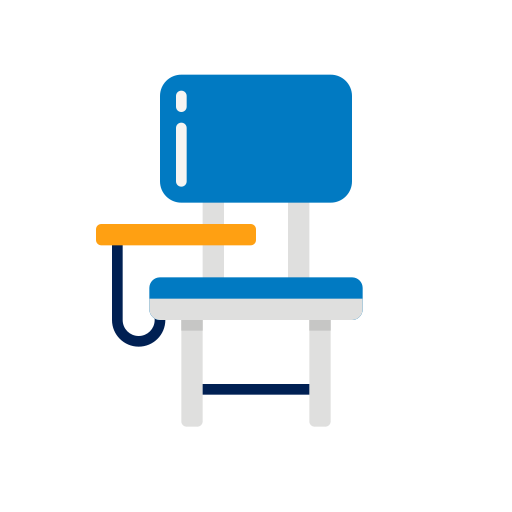 Desk chair Generic Flat icon