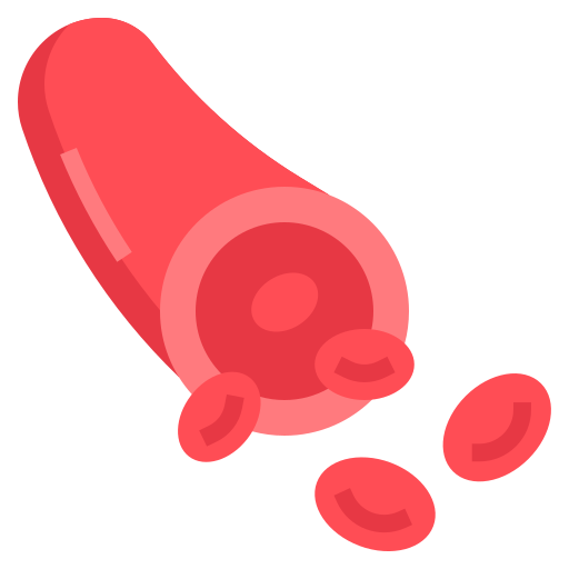 vaso sanguíneo Generic Flat icono