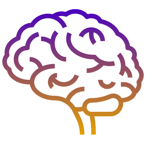 Мозг Generic Gradient иконка