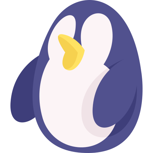 pinguïn Generic Flat icoon