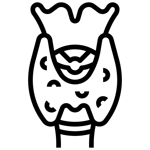 thyroïde Generic Detailed Outline Icône