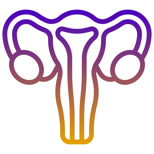 Uterus Generic Gradient icon