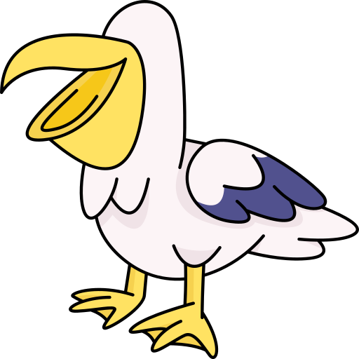 Pelican Generic Thin Outline Color icon