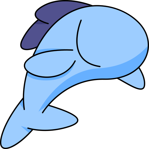 Fish Generic Thin Outline Color icon