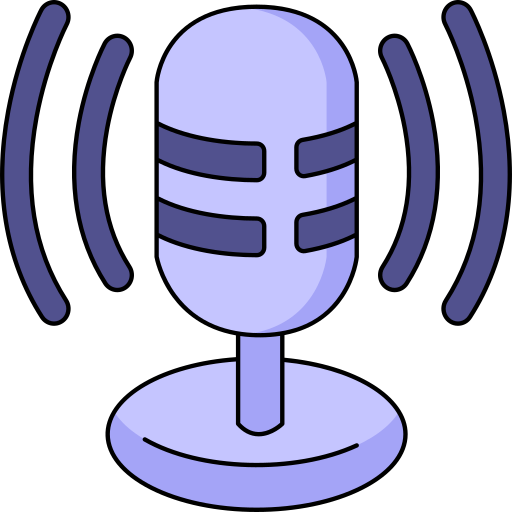 Voice recording Generic Thin Outline Color icon