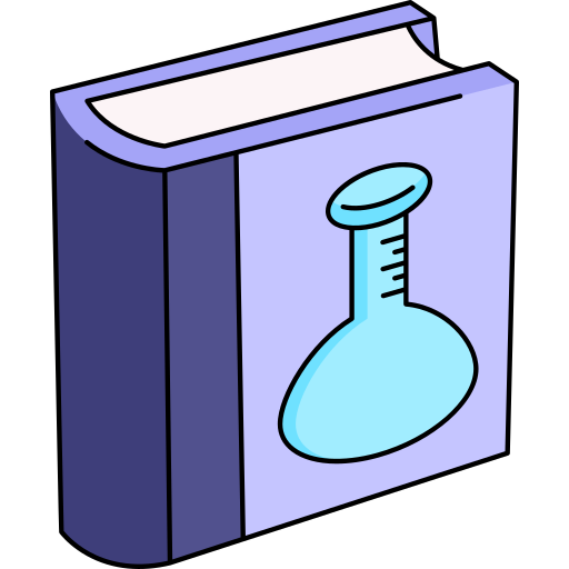 과학 책 Generic Thin Outline Color icon