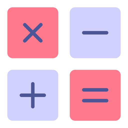 Maths Good Ware Flat icon