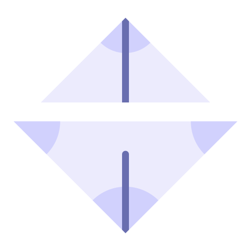 triángulo Good Ware Flat icono