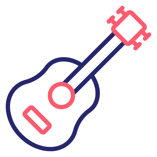 gitarre Generic Outline Color icon