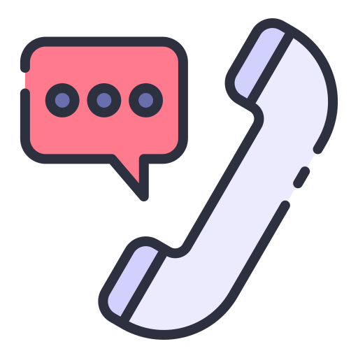 telefoongesprek Good Ware Lineal Color icoon