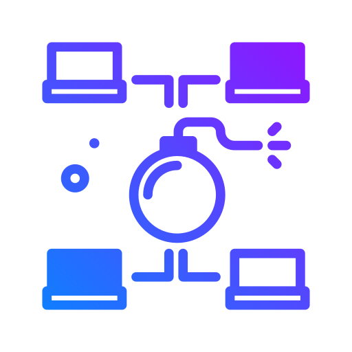 Network Generic Gradient icon