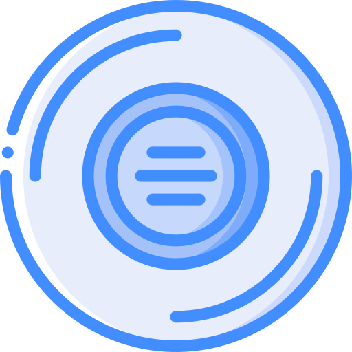 Record Basic Miscellany Blue icon