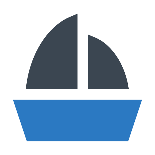 Sailboat Generic Blue icon