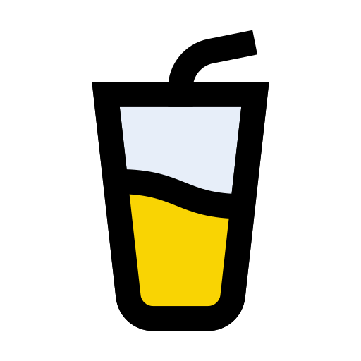 Beverage Vector Stall Lineal Color icon