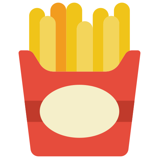 Fries Basic Miscellany Flat icon