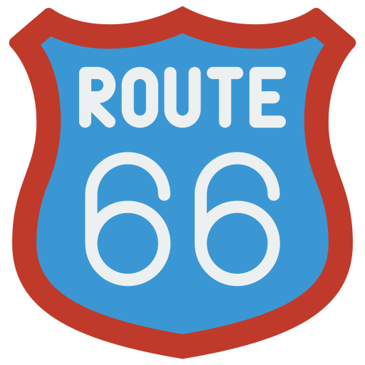 route 66 Basic Miscellany Flat Icône