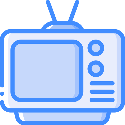 televisión Basic Miscellany Blue icono