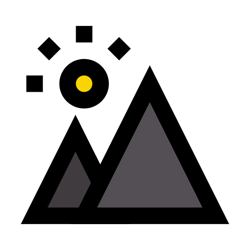 Холмы Vector Stall Lineal Color иконка
