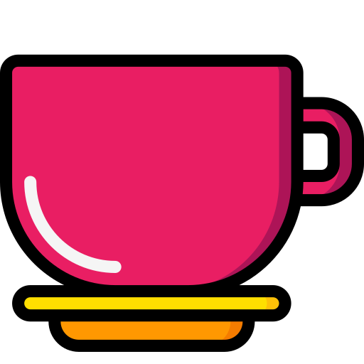 kaffeebecher Basic Miscellany Lineal Color icon