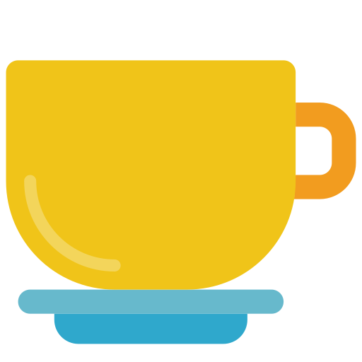 コーヒーマグカップ Basic Miscellany Flat icon
