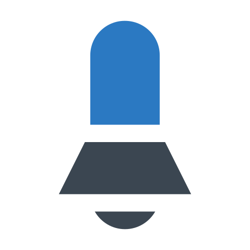 fakkellicht Generic Blue icoon