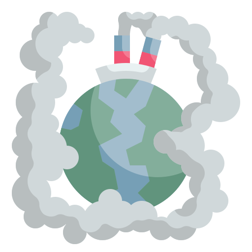 Pollution Wanicon Flat icon