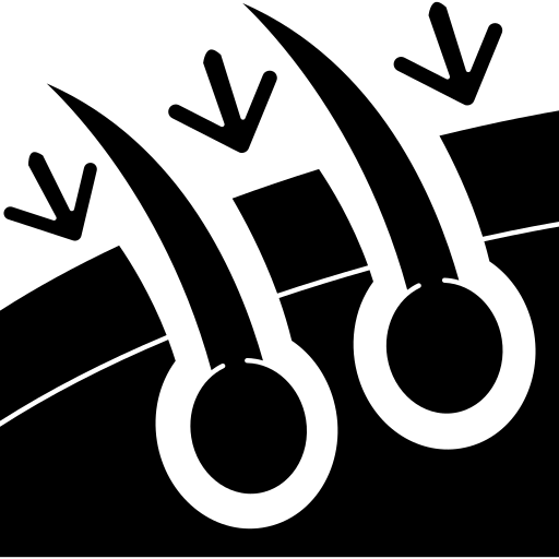 przeszczep włosów Generic Glyph ikona