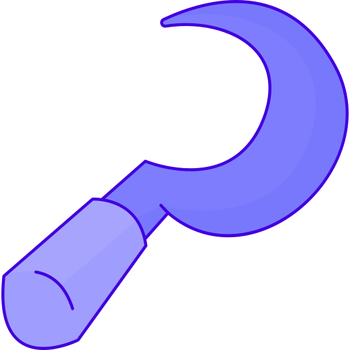 Sickle Generic Outline Color icon