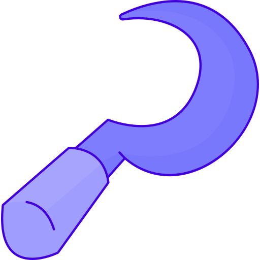 鎌 Generic Outline Color icon