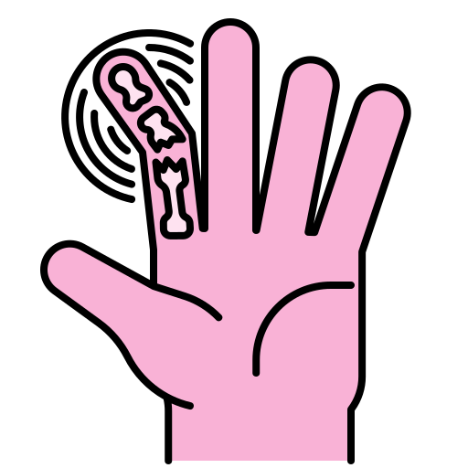 finger Generic Outline Color icon