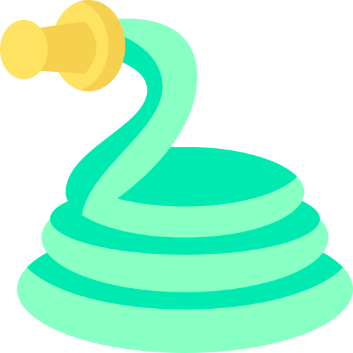manguera de agua Generic Flat icono