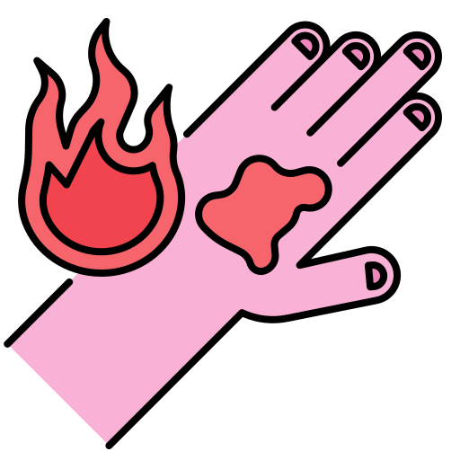 燃えた Generic Outline Color icon
