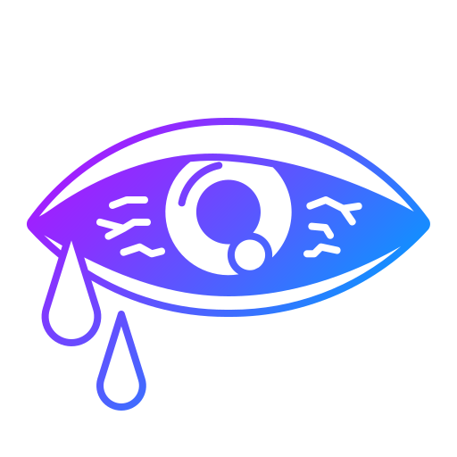 Red eye Generic Flat Gradient icon