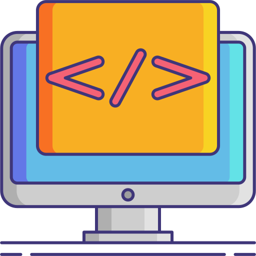 Coding Flaticons Lineal Color icon