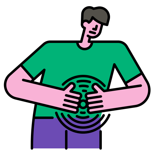 腹痛 Generic Outline Color icon