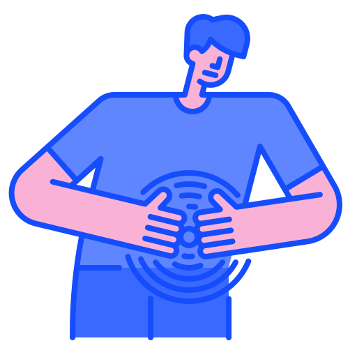 Stomachache Generic Outline Color icon