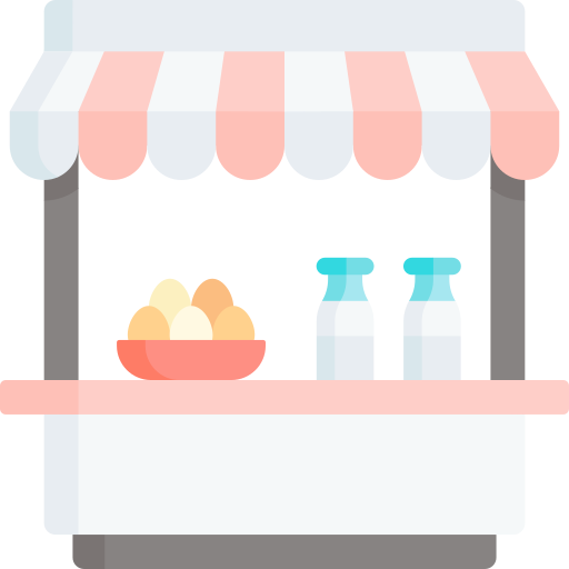 Food stand Special Flat icon