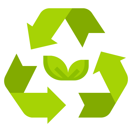 symbole de recyclage Generic Flat Icône
