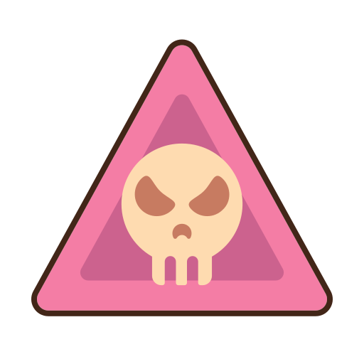 Danger Flaticons Lineal Color icon