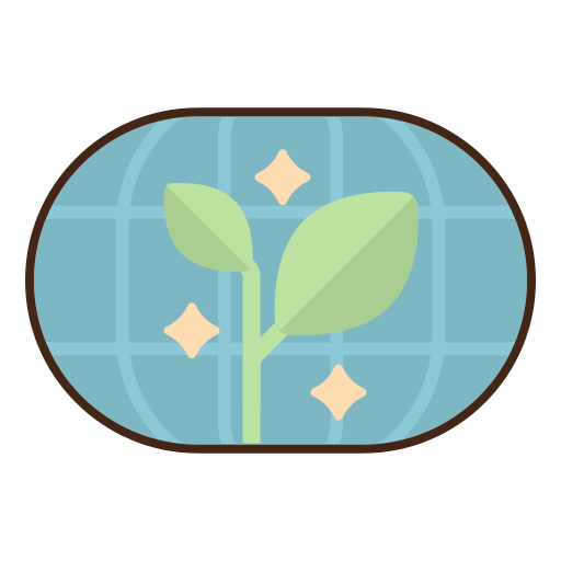 Eco friendly Flaticons Lineal Color icon