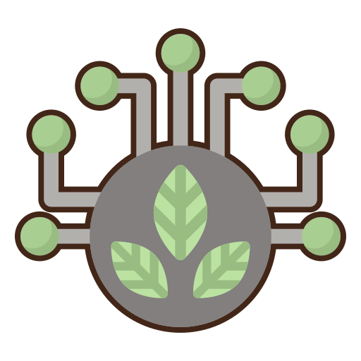 Green technology Flaticons Lineal Color icon